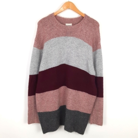 Silverflint Colorblock Tunic Sweater Size Medium - Picture 7 of 8